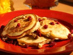 Cranberry Orange Nut Pancakes