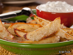 creamy herb fries