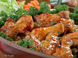 Crispy Honey Mustard Wings