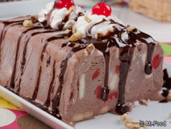 Decadent Banana Split Slices