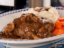 Diner Style Salisbury Steak