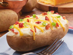 Double Stuffed Potatoes