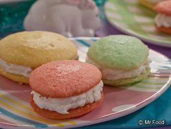 Easter Egg Cream Sandwiches