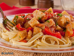 Eggplant Fettuccine