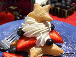 Flag Day Shortcake