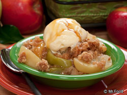 Fresh Apple Crumb Bake