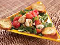 Fresh Mozzarella Watermelon Salad 