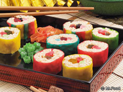 Fruit Roll Sushi