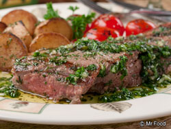 Garden Herb Steak