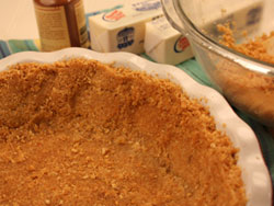 Make your own Homemade Graham Cracker Pie Crust easily with our 4 ...