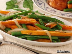 Green Beans and Sweet Potatoes