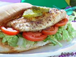 Grilled Catfish Po' Boys