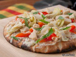 Grilled Mediterranean Pizzas