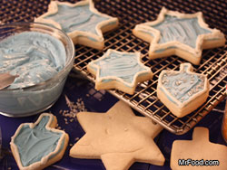 Hanukkah Butter Cookies