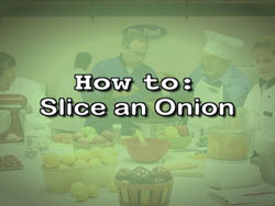 How to Slice an Onion 