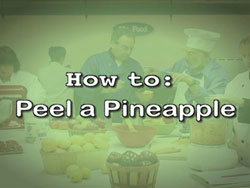 How to Peel a Pineapple 