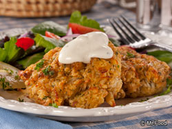Idaho Potato Crab Cakes