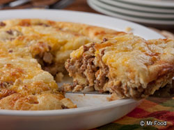 Impossibly Easy Cheeseburger Pie