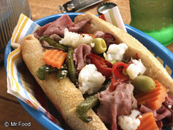 Italian Beef Sandwich
