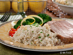 Lemon Garlic Rice