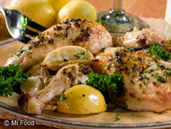 Lemony Garlic Chicken 