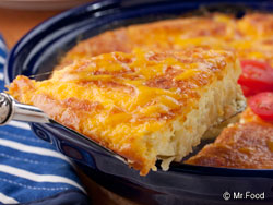 Macaroni and Cheese Pie