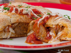 Meatball Calzone
