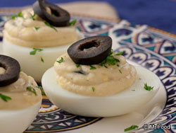 Mediterranean Deviled Eggs