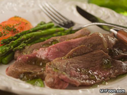 Mint Roasted Leg of Lamb 