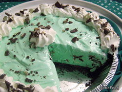 Minty Ice Cream Pie