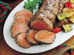 Mustard-Glazed Tenderloin