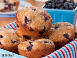  My Aunt's Blueberry Muffins
