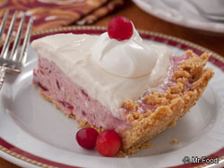 No-Bake Cranberry Pie 