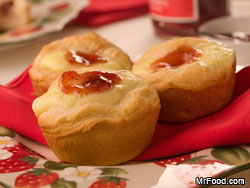 Open Face Strawberry Cheese Danish 
