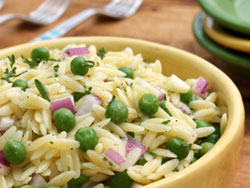 Orzo and Pea Salad