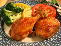 Oven Barbecued Chicken