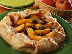 Peachy Berry Tart
