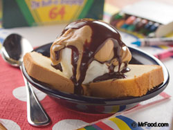 Peanut Butter Cup Volcanoes 