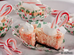 Peppermint Twist Cheesecakes