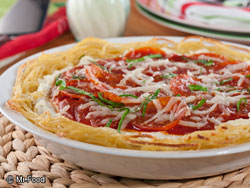Pepperoni Spaghetti Pie
