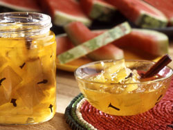 Pickled Watermelon Rind