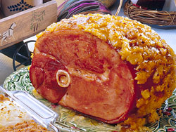 Pineapple Crusted Ham