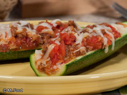 Pizza Zucchini Boats