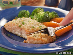 Potato Crusted Salmon 