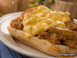 Pulled Chicken Sandwiches