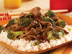 Quick Beef with Broccoli