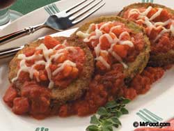 Quick Eggplant Parmigiana 