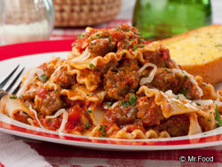 Quick Lasagna Toss