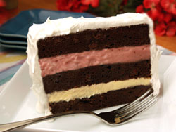 Raspberry 'n' Cream Brownies