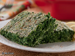 Really Simple Spinach Souffle